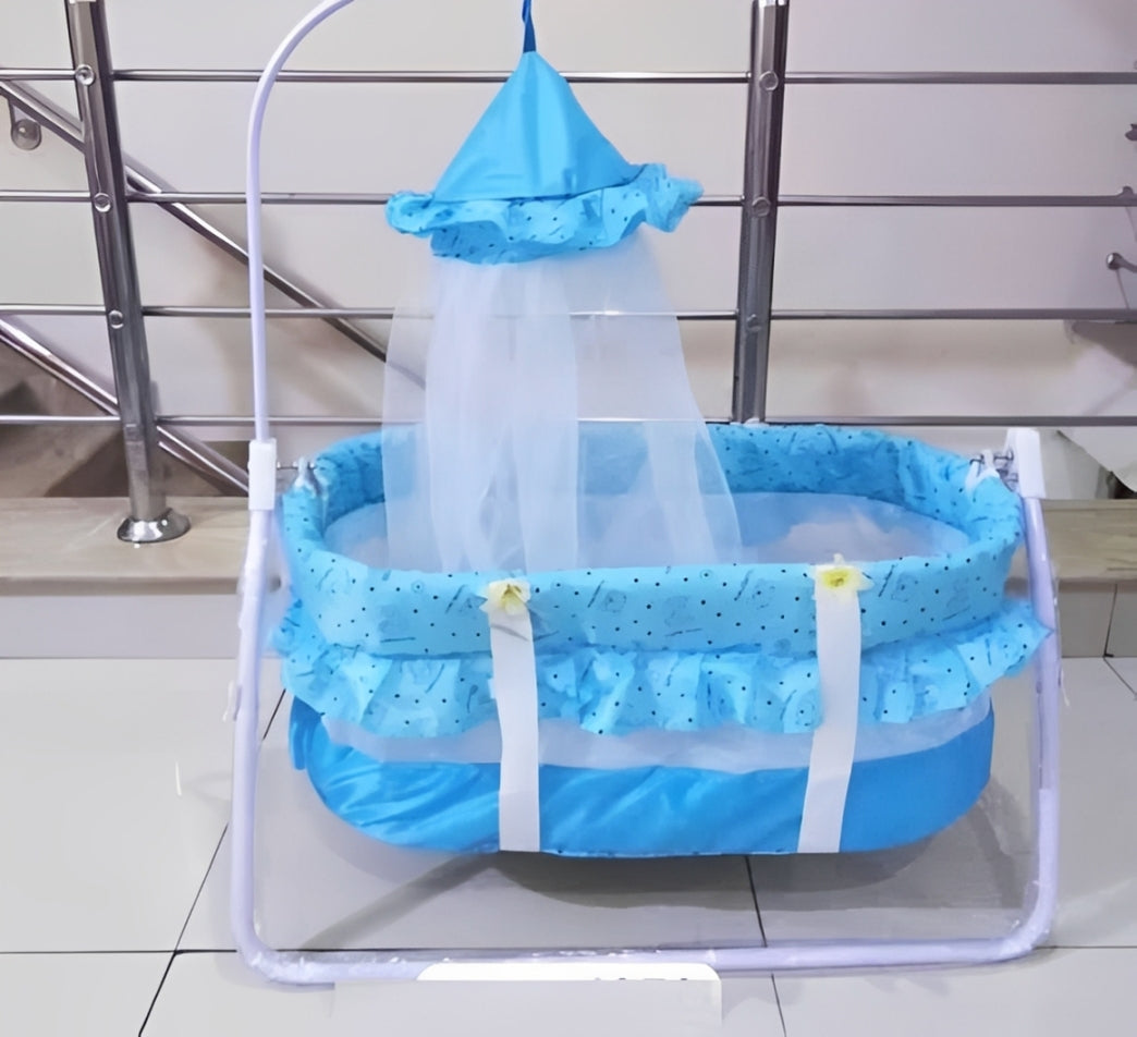 Kids Swing with Mosquito Net | Safe Indoor & Outdoor Baby Swing Chair