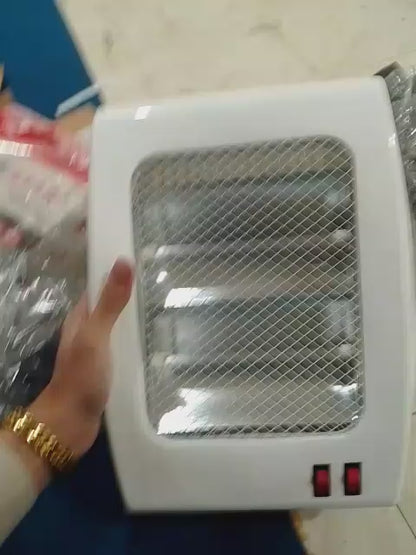 Electric Quartz Heater 800W – Portable 2-Rod Indoor Room Heater HS-312